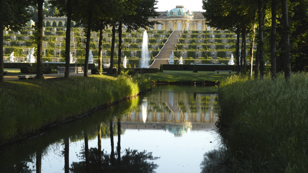 Potsdam Schlossgarten Sanssouci Foto von Hans Bach für SPSG