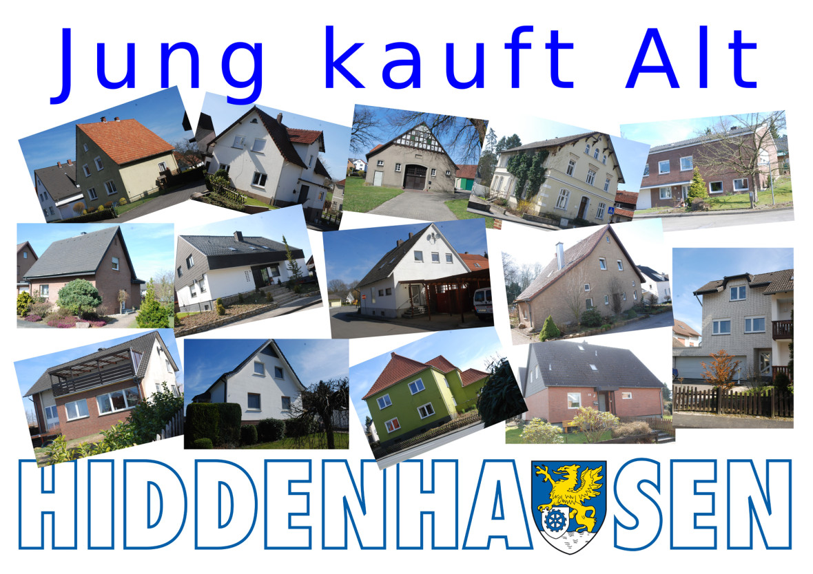 Hiddenhausen is campaigning for young people to move into vacant old buildings.