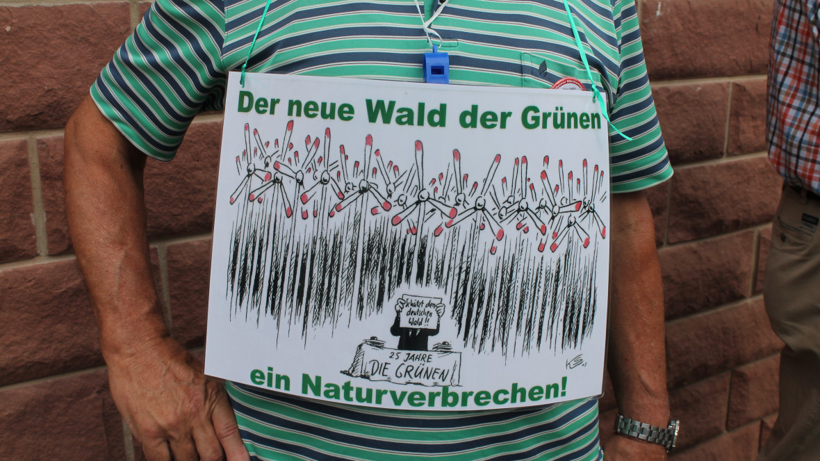 Plans for the development of a wind farm in Wald-Michelbach (Hessen) met with opposition in 2018.